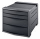 Esselte drawer cabinet vivida black
