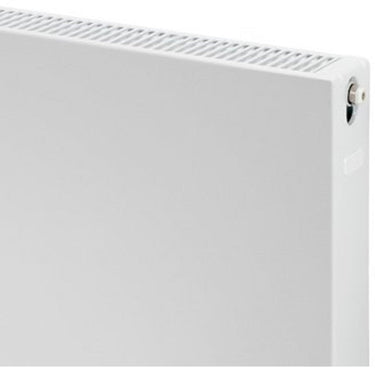 Plieger compact paneelradiator type 22 vlak - wit - 60 x 120 cm