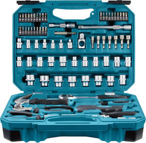 Makita e-10899 handgereedschapset 76-delig in koffer
