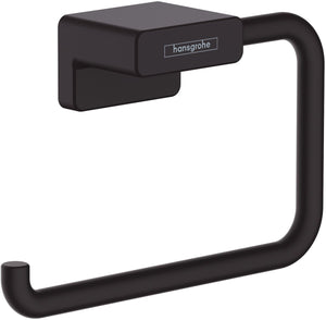 Hansgrohe addstoris closetrolhouder zonder klep mat zwart