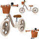 Lionelo alex plus – loopfiets vanaf 3 jaar – 12” lekvrije banden – verstelbaar zadel (30-35 cm) stuur (52-58 cm) – met voetensteun, mandje bel – 3,4 kg licht – stuurbegrenzer – antisliphandvatten – comfortabel zitting, baby fiets leren balanceren
