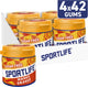 Sportlife kauwgom mango orange pot - tropische frisse kauwgom - 4x99g