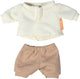 Miniland poppenkleding t-shirt en broek 21cm pop accessoire.