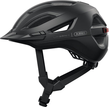 Abus fietshelm urban-i 4.0 ace velvet black s - 51-55 cm - zwart - geschikt voor gebruik op elektrische fietsen - stadsfietsen - 260 g