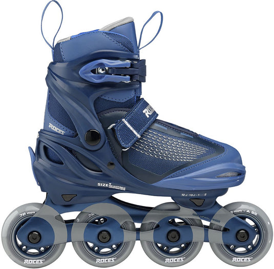 Roces moody x tif boy verstelbare skeelers kinderen – inline skates – meegroei skates – blauw – maat 30-35
