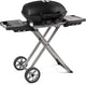 Napoleon travelq pro285x gasbarbecue met onderstel - draagbare bbq met zijtafels en thermometer