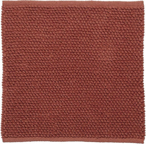 Sealskin - delhi badmat 60x60 cm - katoen - donkerroze