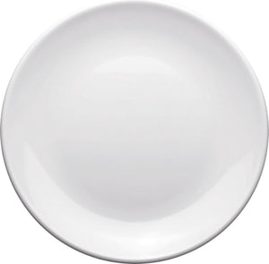 Seco bord - 18 cm - melamine wit - doos a 6 stuks - se-rd-b002