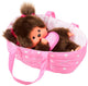 Monchhichi | in draagmand 20 cm