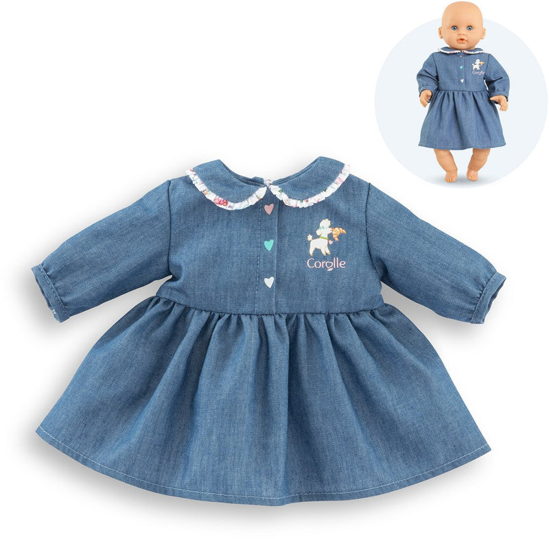 Afbeelding laden in galerijviewer, Corolle jurk voor babypop, 30cm
