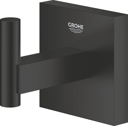 Grohe quickfix start cube handdoekhaak - matte black