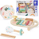 Classic world world houten muziekinstrumenten set iris