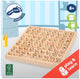 Small foot - houten bord rekenen vermenigvuldigen