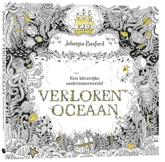 Mus creatief verloren oceaan kleurboek - johanna basford kleurboeken