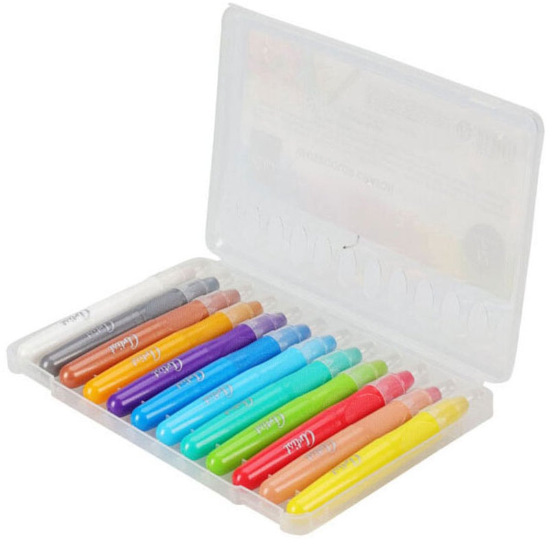 Afbeelding laden in galerijviewer, Koopman waterverf krijt set - aquarelkrijt 12 kleuren voor kinderen.
