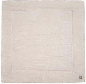Jollein boxkleed baby - 100x100cm - cloudy rib - polyester - oatmeal