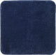 Sealskin angora - badmat 60x60 cm - polyester - donkerblauw