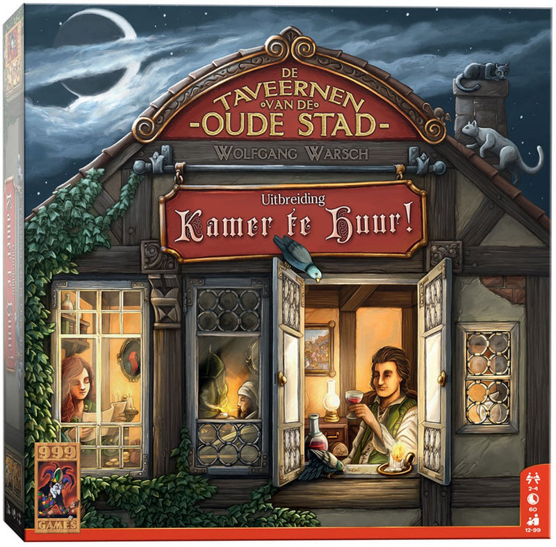 Afbeelding laden in galerijviewer, 999games 999 games de taveernen van de oude stad uitbreiding: kamer te huur! bordspel
