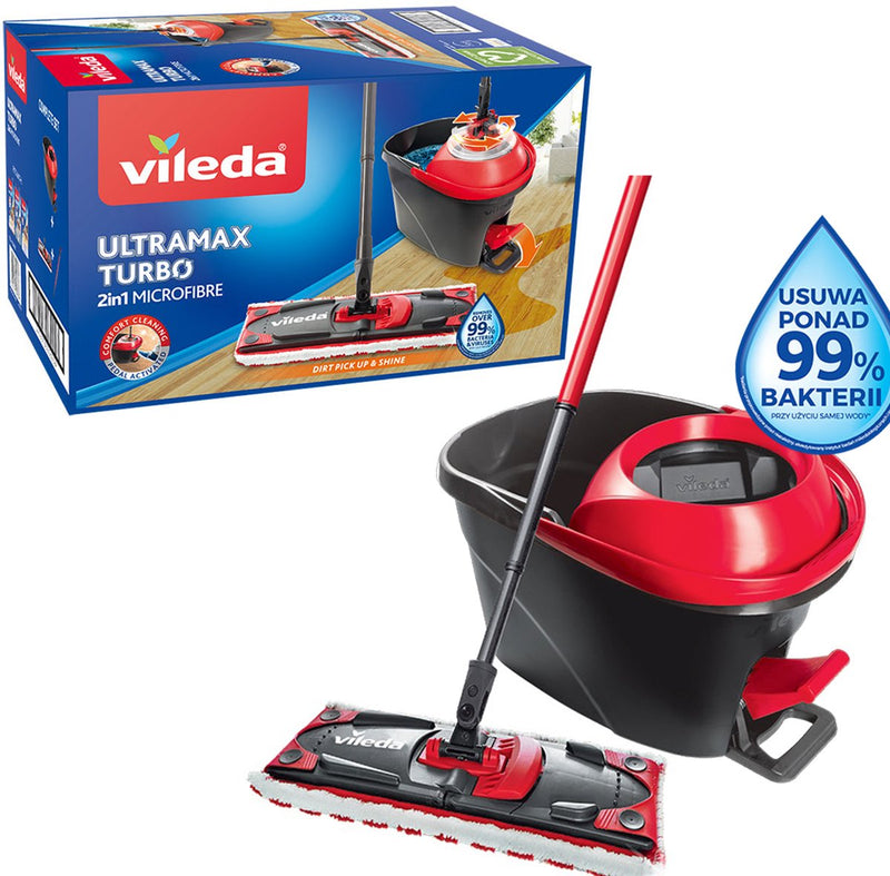 Afbeelding laden in galerijviewer, Vileda ultramat turbo - reinigingsysteem - met pedaal
