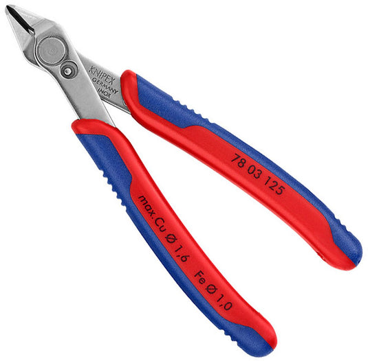Knipex 78 03 125 electronic super knips® zijsnijtang 125mm | inox