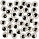 Creativ company wiebelogen niet zelfklevend 12mm, 1000st.