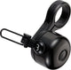 Bbb cycling fietsbel ergosound - ergonomische fietsbel e-bike en stadsfiets - universele fietsbel met draaibare klepel - zwart - bbb-19