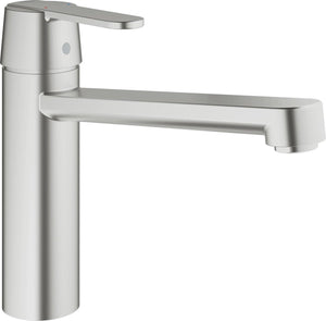 Grohe get keukenkraan - medium uitloop - rvs-look