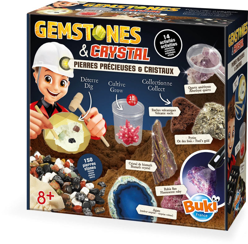 Afbeelding laden in galerijviewer, Buki france buki mega stenen en mineralen experimenteerset
