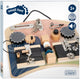 Small foot - houten activiteitenbord rotatie en sloten