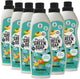 Marcel's green soap kleur wasmiddel - perzik jasmijn - 6 x 1l - 139 wasbeurten