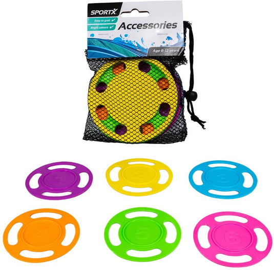 Sportx duikschijven 6 stuks