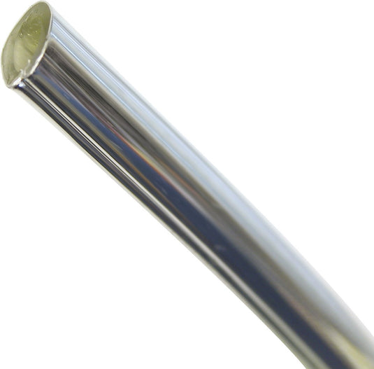 Carpoint sierlijst u-profiel chroom – 5 meter – flexibel pvc – op maat knippen – voor interieur exterieur – auto styling