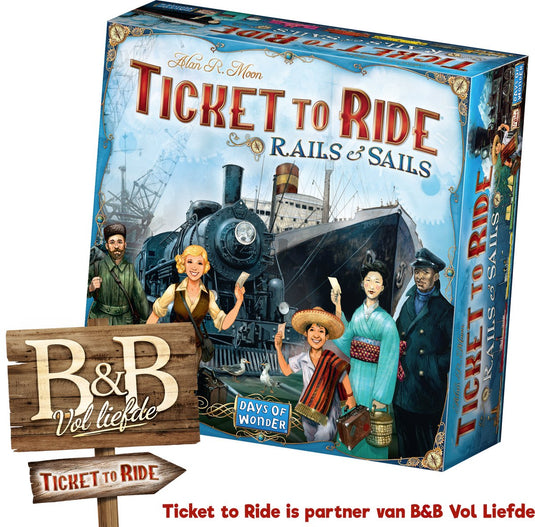 Days of wonder ticket to ride rails sails - nl