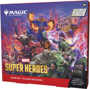 Magic: the gathering | marvel super heroes scene box - villains unleashed
