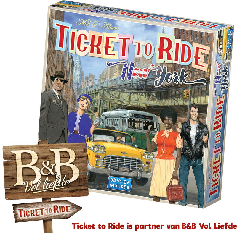 Chargez l'image dans la visionneuse de la galerie, Days of wonder ticket to ride new york bordspel
