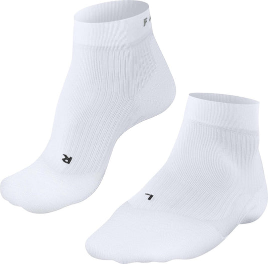 Falke te 4 short anti-blaar katoen functioneel materiaal tennissokken dames wit - maat 37-38