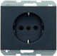 Hager berker k.1 k.5 wandcontactdoos (wcd-schakelmateriaal) - 47357006 - e2fj7