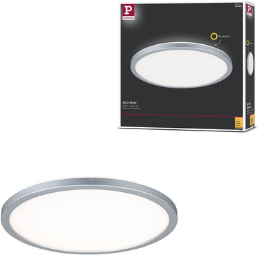Paulmann led-paneel atria shine backlight rond 293 mm 16w 1600lm 3000k chroom mat