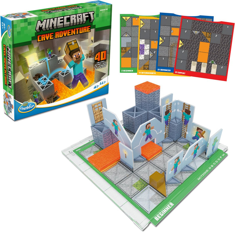 ギャラリービューアに画像をロードする, Thinkfun – minecraft cave adventure – logicaspel – vanaf 8 jaar
