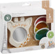 Sophie de giraf magische spiegel - 5-senses collectie - babyspeelgoed - 5-delig - vanaf 0 maanden - 11x10x1 cm - ok-biobased - in witte geschenkdoos