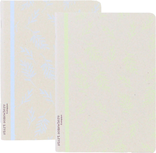Kangaro schriften - ecologique - formaat a4 - met lijn - 2 stuks - an-116045-b