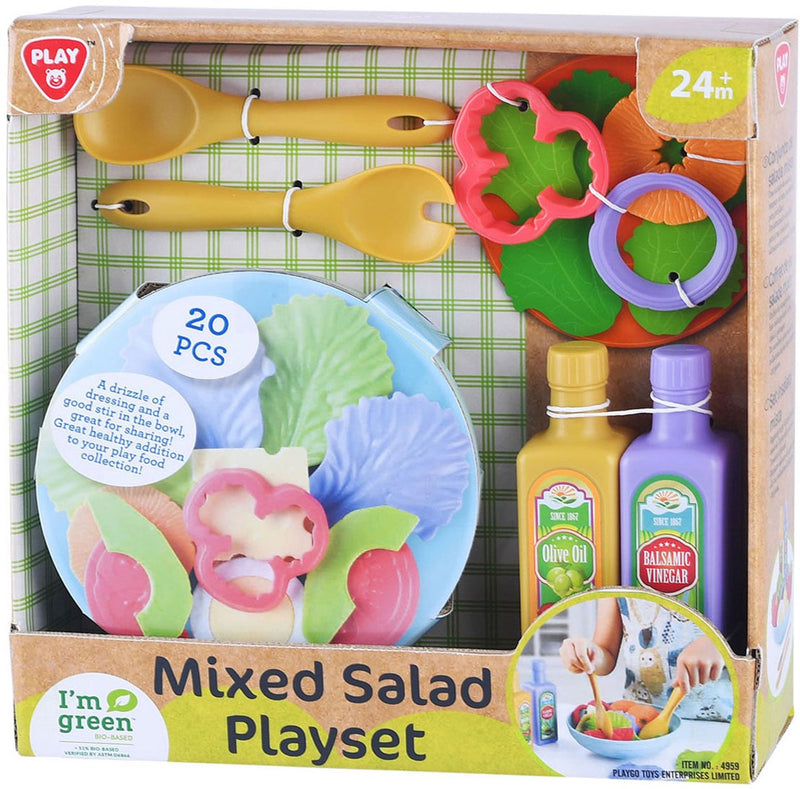 Afbeelding laden in galerijviewer, Playgo gemixte salade speelset - 20dlg.
