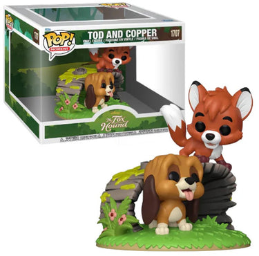 Funko cap und capper tod and copper (pop! moment) vinylfiguur 1707 unisex pop! - neutraal - standard