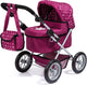 Bayer design - poppenwagen trendy - paars met stippen