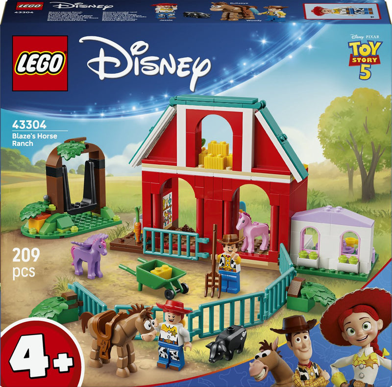 Cargue la imagen en el visor de la galería, Lego ® disney en pixar toy story 5 blaze's paardenranch 43304
