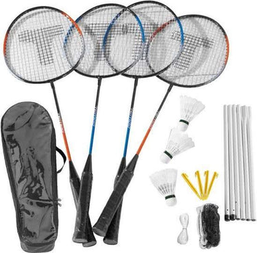 Complete badmintonset, 4 spelers
