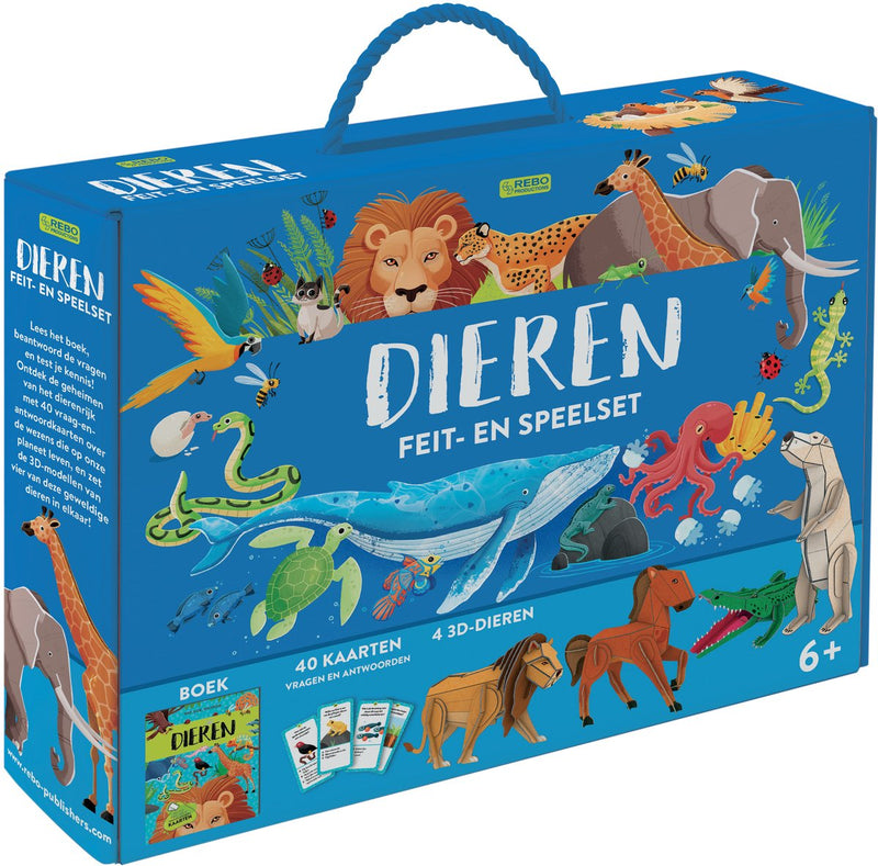 Afbeelding laden in galerijviewer, Rebo dieren - feit- en speelset
