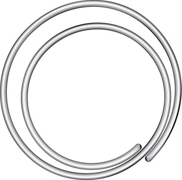 Alco paperclips - circular - 20 mm - spiraalvorm - doos 50 stuks