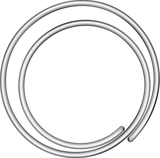 Alco paperclips - circular - 20 mm - spiraalvorm - doos 50 stuks