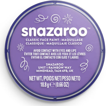 Snazaroo 1118877 - lilac - 18ml aqua schmink kinderschmink voor kinderen en volwassenen